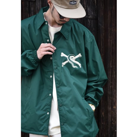 Oh!theGuilt × DF.SQEZ  003 / "COACH JACKET"(GREEN)