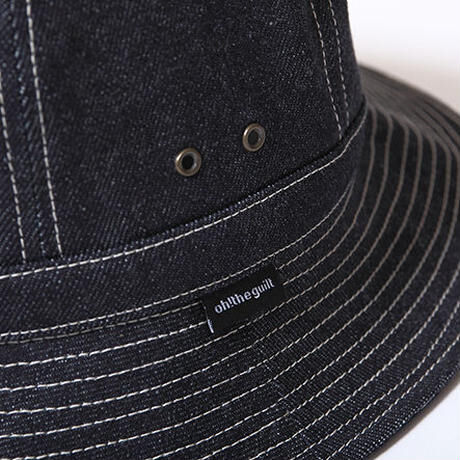 Oh!theGuilt × BROWNIE HOME MADE / HAND MADE BALL HAT（ INDIGO DENIM)