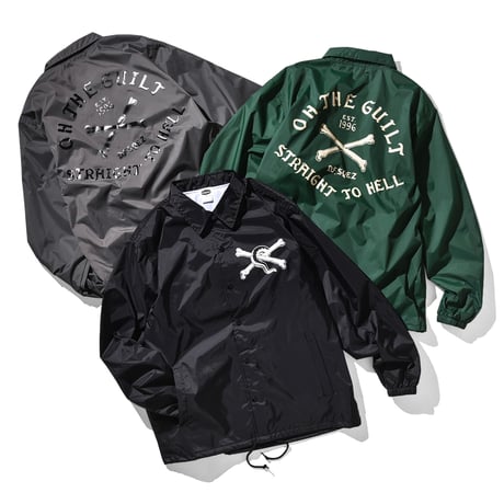 Oh!theGuilt × DF.SQEZ  003 / "COACH JACKET"(CHARCOAL)