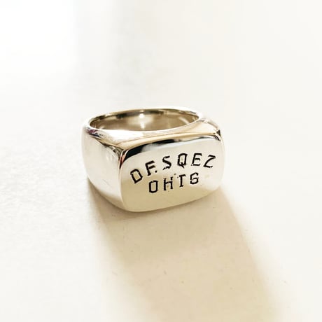 OHTHEGUILT ×DF.SQEZ "DEVIL FISH" RING （SILVER 925）