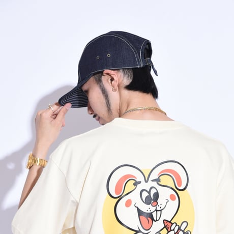 Oh!theGuilt × BROWNIE HOME MADE / HAND MADE JET CAP（ INDIGO DENIM)