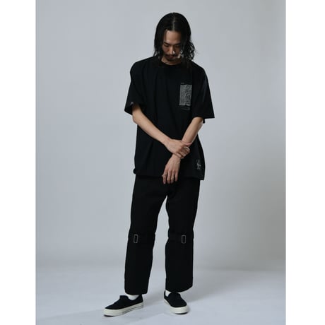 Oh!theGuilt × ALLAROUND / "NO BONDAGE"BONDAGE PANT（ BLACK)