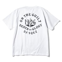 Oh!theGuilt × DF.SQEZ  001 / "SCREEN PRINT"S/S T-SHIRT（ WHITE)