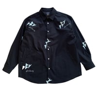 deadbundy × Oh!theGuilt × macrame rooms  / STAGE JACKET (DARK NAVY)