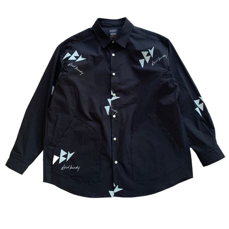 deadbundy × Oh!theGuilt × macrame rooms  / STAGE JACKET (DARK NAVY)