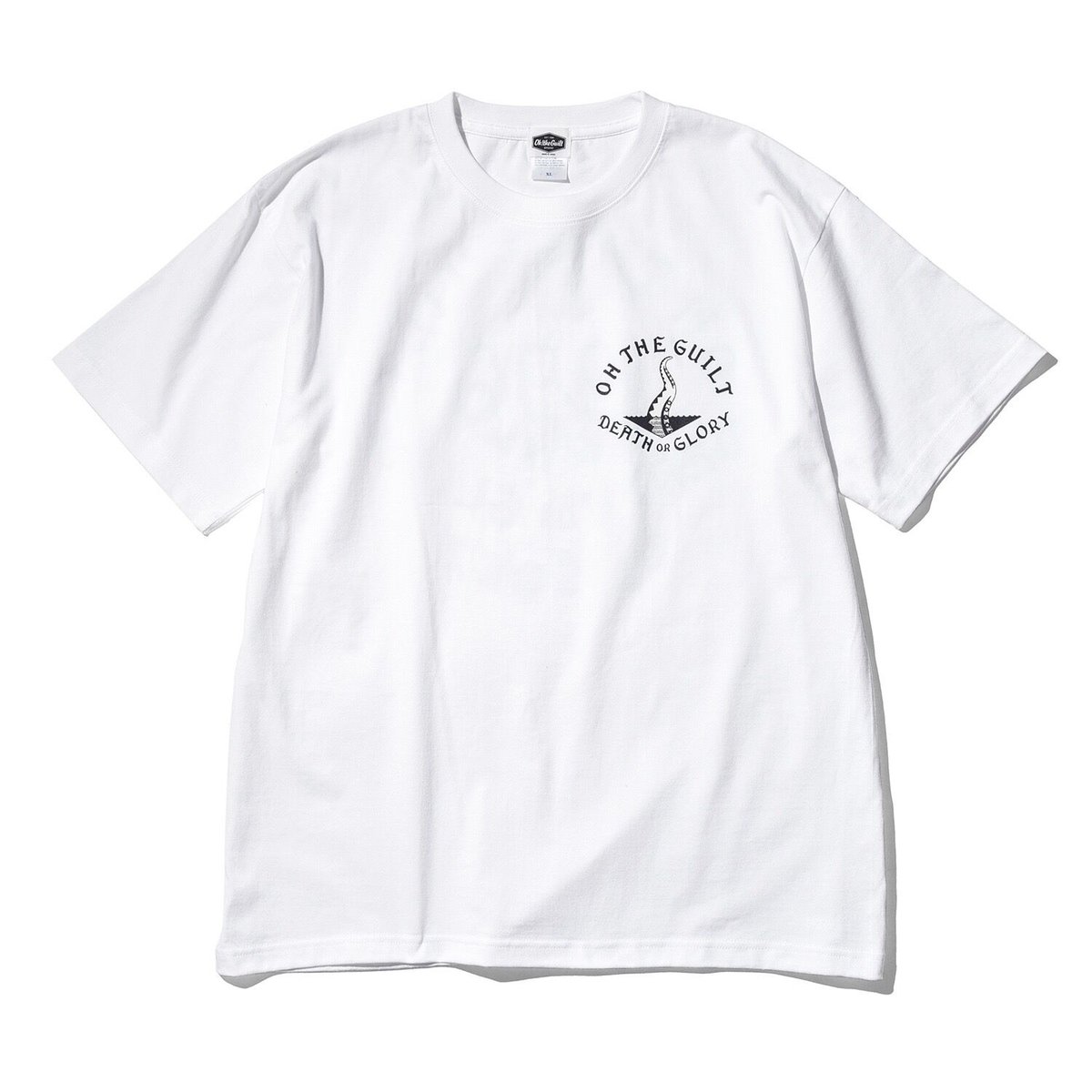 ファンモン サイン入り ホワイト Ｔシャツ L  新品 Oh!theGuilt × DF.SQEZ 001 / 
