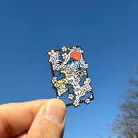 ミニ切り絵御朱印 桜〝良縁”