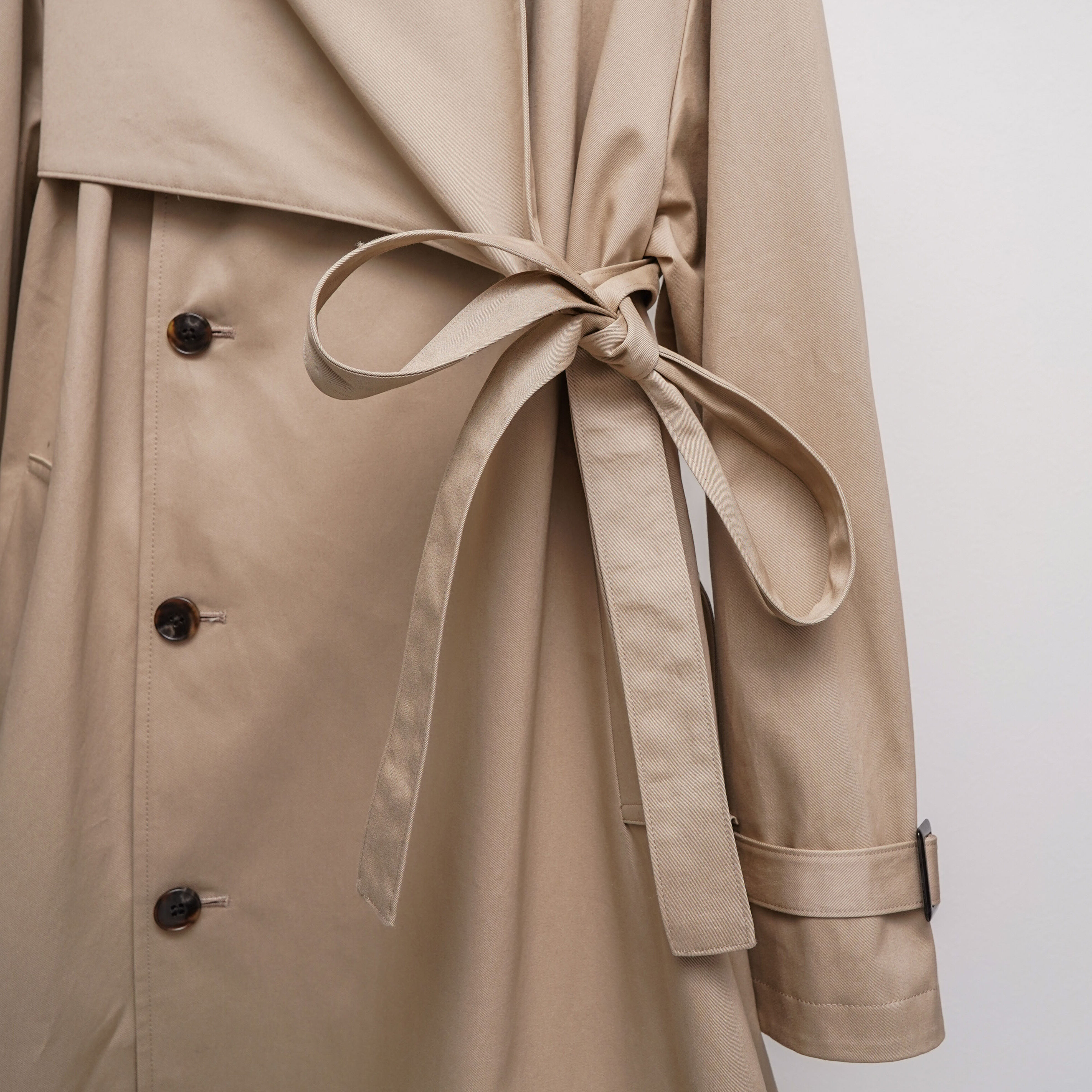 KEISUKEYOSHIDA トレンチコート KEISUKEYOSHIDA Belted tranch coat ベルテッド トレンチコート