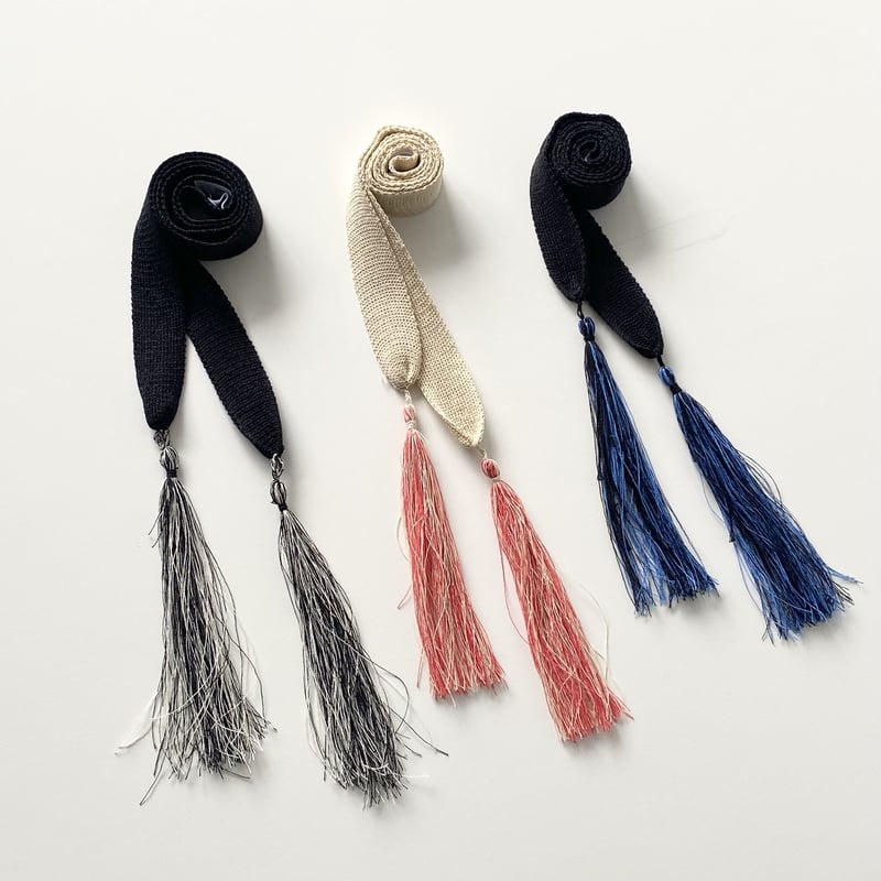 DISCOVERED> FRINGE KNIT BELT | kuonbyrinq's S DISCOVERED> FRINGE KNIT BELT | kuonbyrinq's S