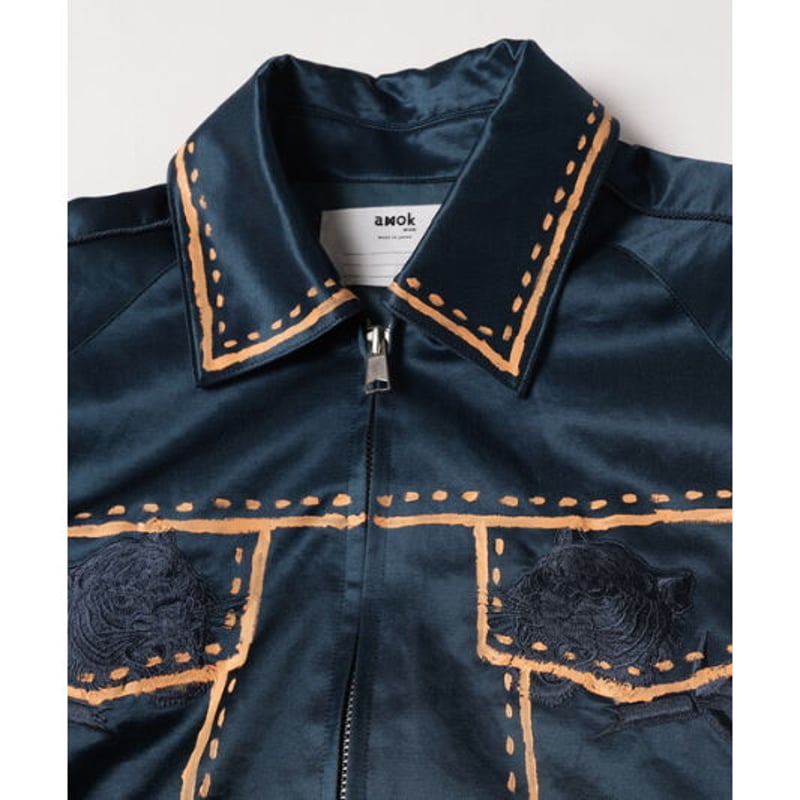 ジャケット・アウター amok HAND PAINT BLOUSON amok>HANDPAINT BLOUSON | kuonbyrinq's STORE