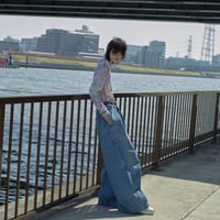Wide Denim Pants