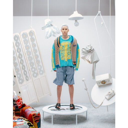 amok> BONE KNIT | kuonbyrinq's STORE