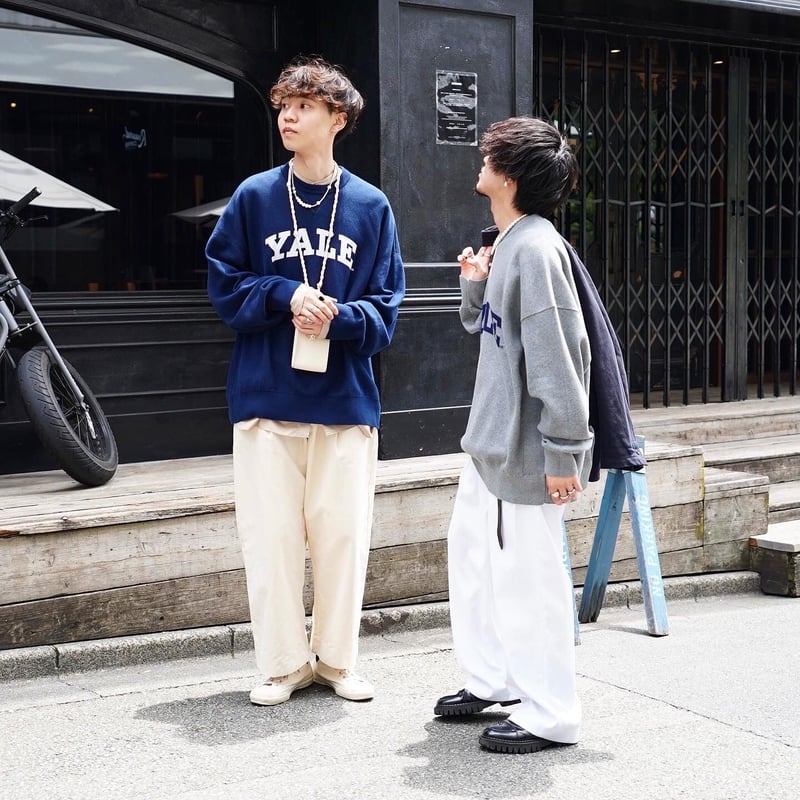 VINTAGE KNIT [YALE] | kuonbyrinq's STORE
