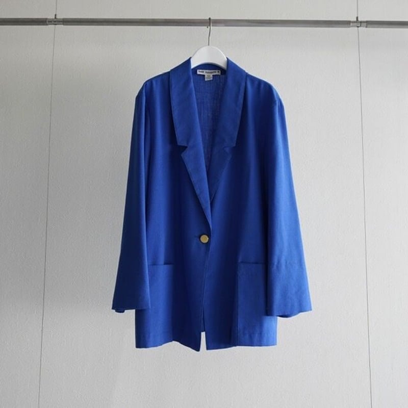 ジャケット・アウター SAG HARBOR 90's blue tailored jacket SAG HARBOR 90's blue tailored jacket