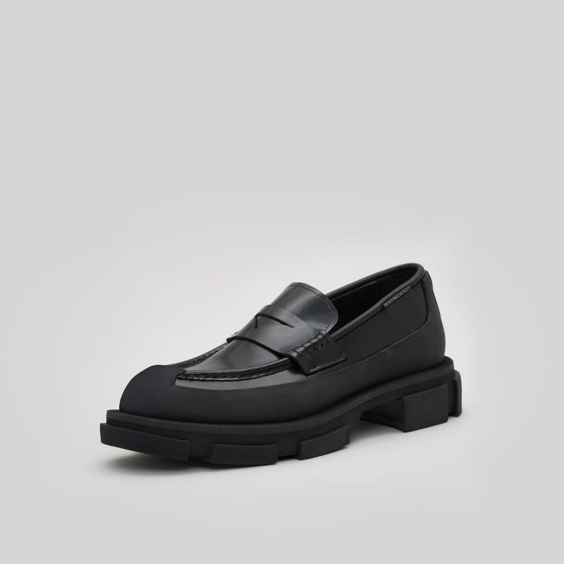 both>BOTH – GAO LOAFER-SPAZZOLATO BLACK | kuon...