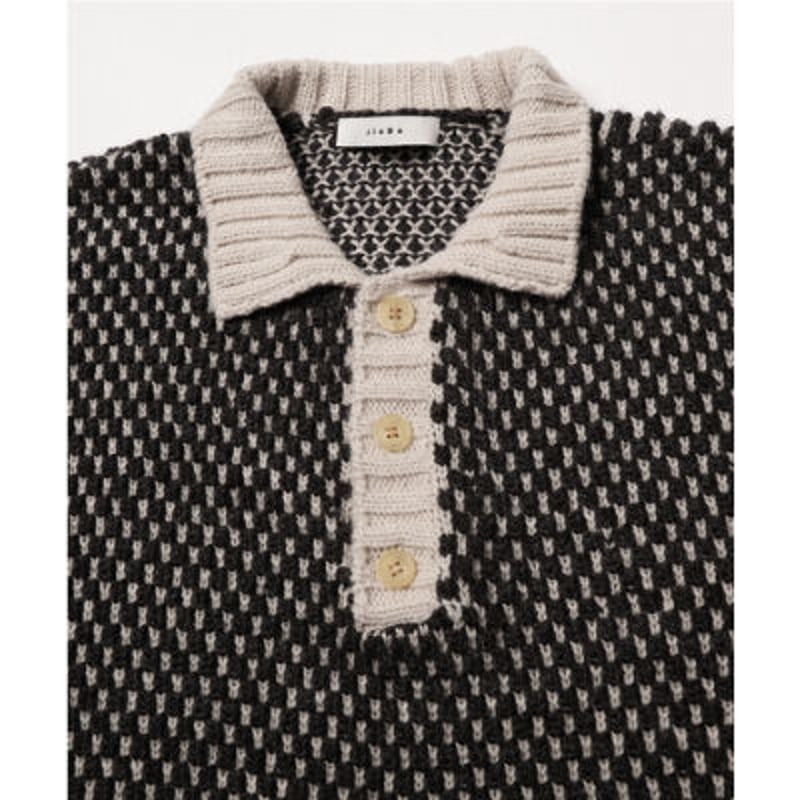 トップス Jieda popcorn skipper knit JieDa>POPCORN SKIPPER KNIT | kuonbyrinq's STORE