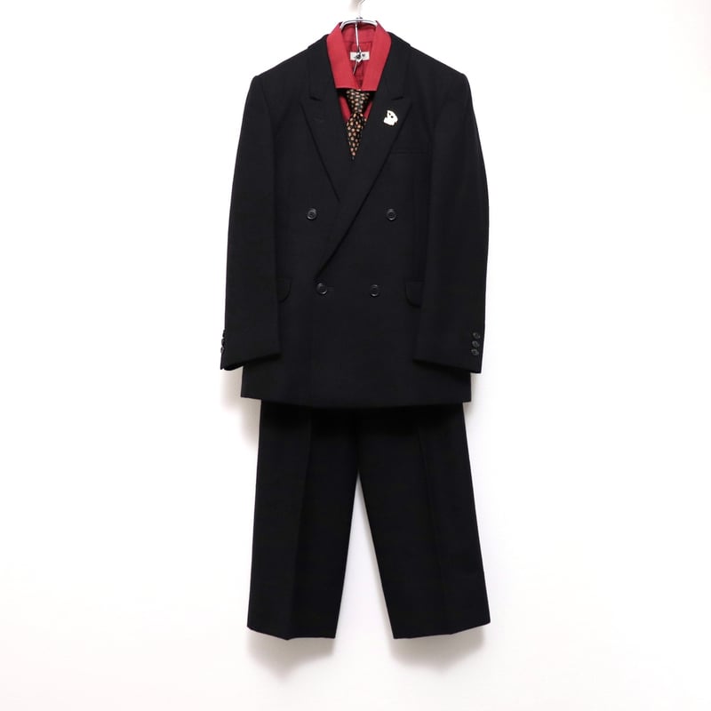 久遠　Double-breasted setup 3P Double-breasted setup & shirt & tie 