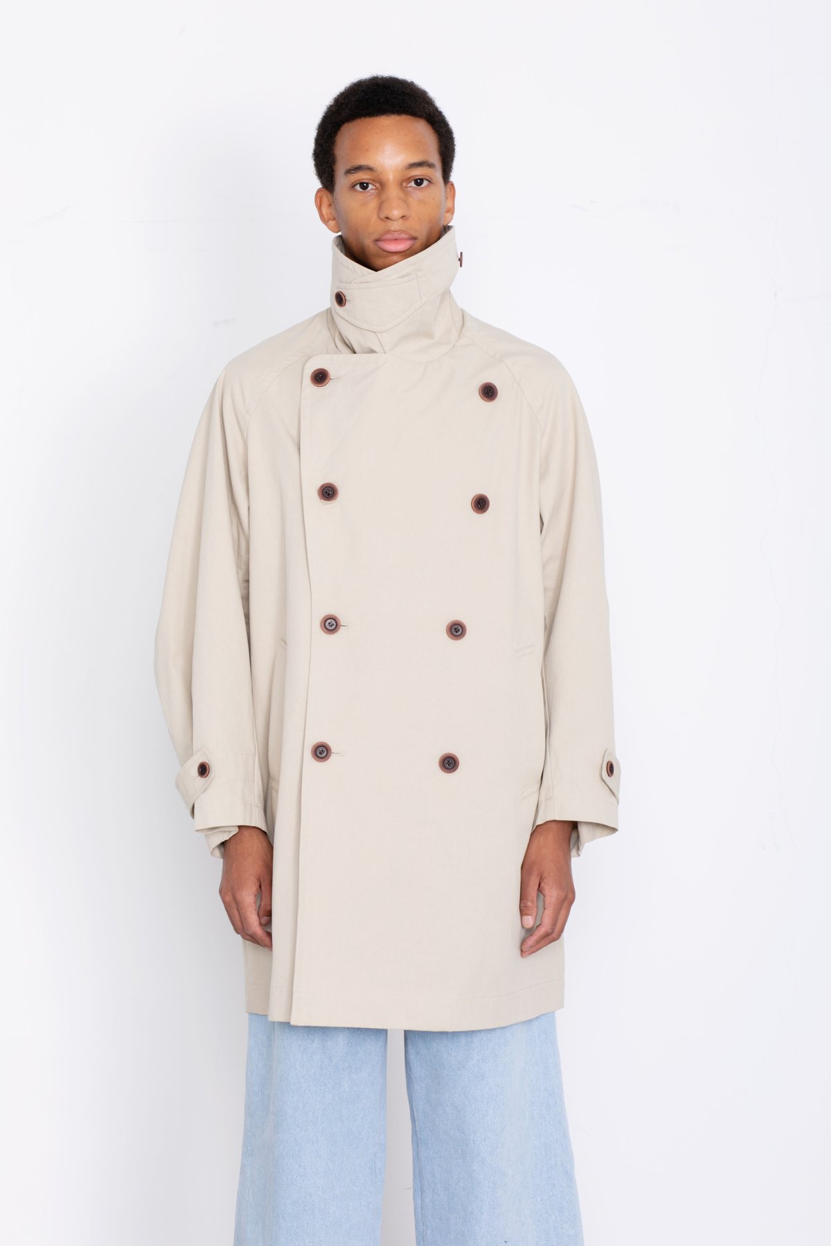 VICTIM ヴィクティム / BIG COAT ビッグシルエットトレンチコート VICTIM ヴィクティム / BIG COAT ビッグシルエットトレンチ