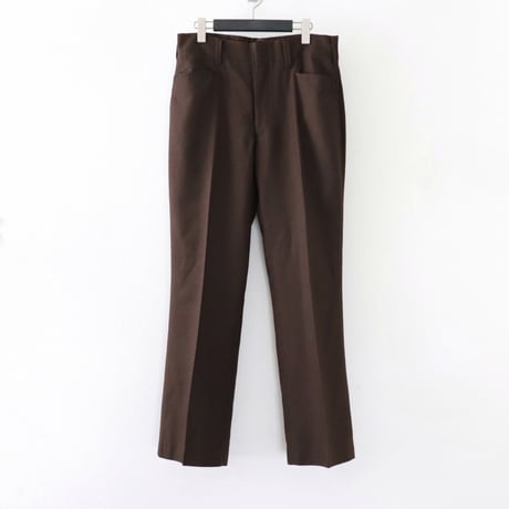 Vintage flare slacks "Brown" [@zastin_tcp]