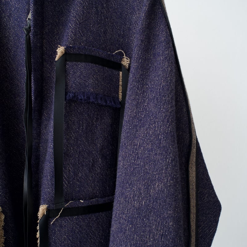 <HEōS> Kimono Sleeve Jacket 久遠 HEōS> Kimono Sleeve Jacket | kuonbyrinq's STORE