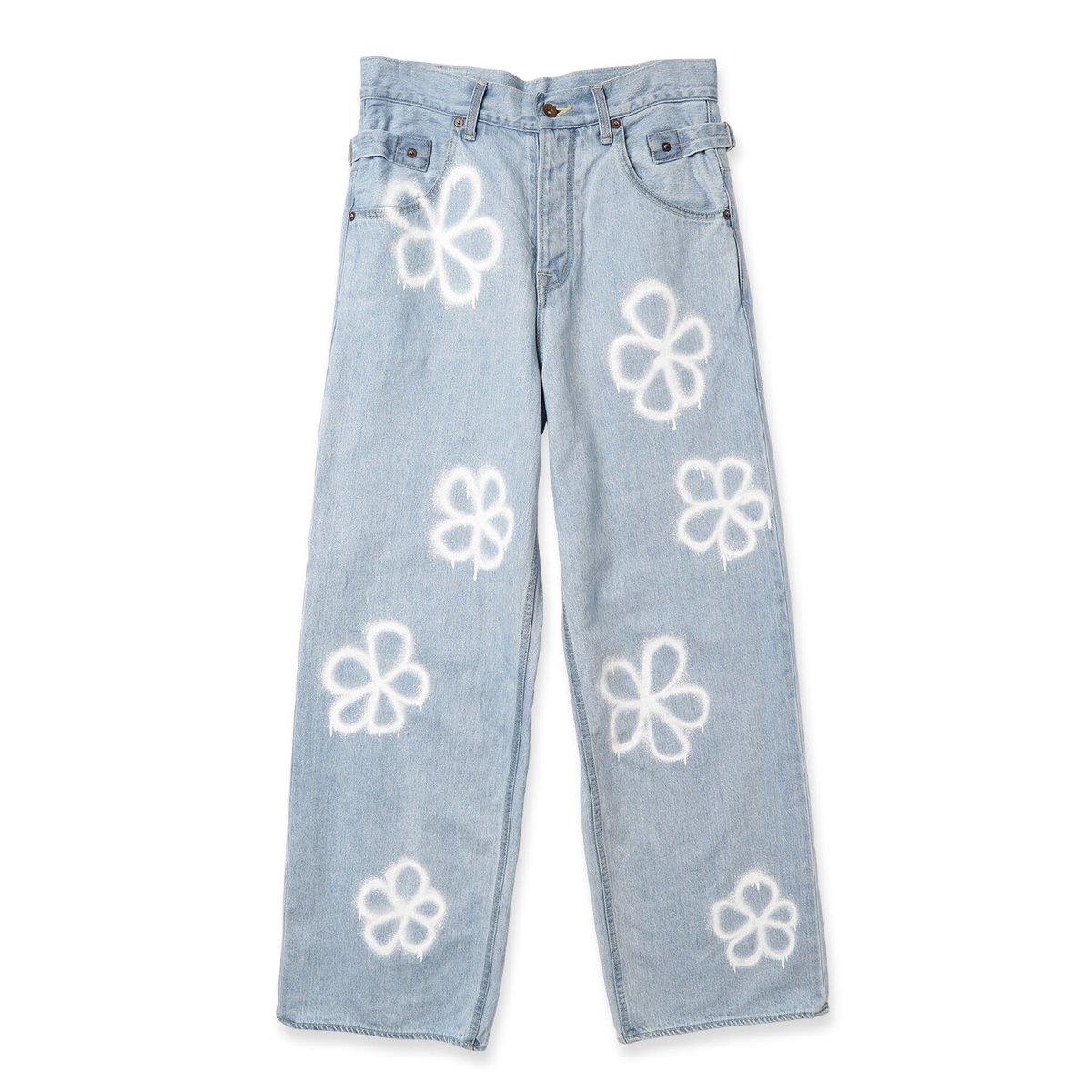 amok アモク パンツ PAINT SHRINK PRINT PANTS amok アモク パンツ PAINT SHRINK PRINT PANTS