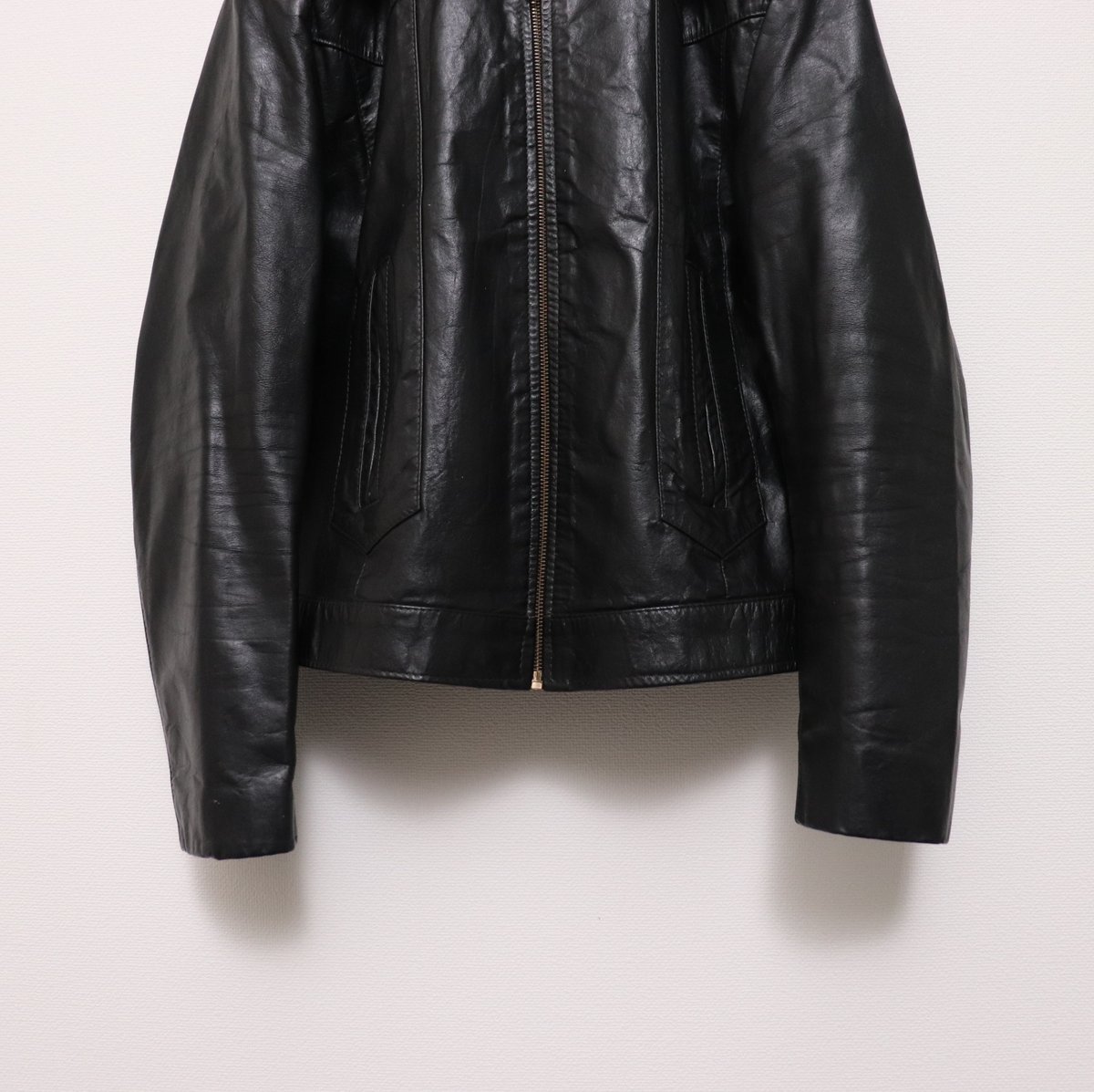 Vintage leather drizzler jacket 