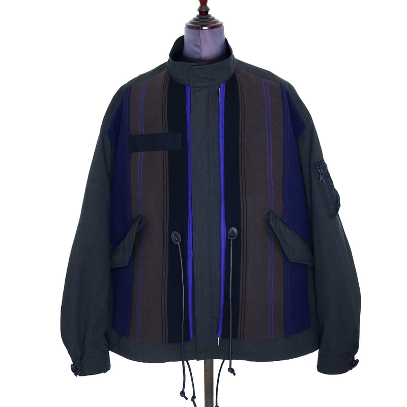 elephant TRIBAL fabrics > M65 Knit Blouson |  