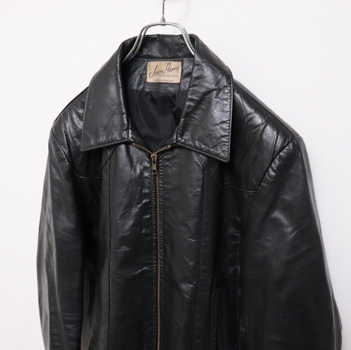 Vintage leather drizzler jacket 