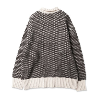 トップス Jieda popcorn skipper knit JieDa>POPCORN SKIPPER KNIT | kuonbyrinq's STORE