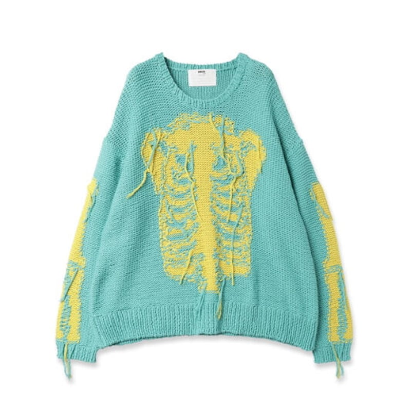 『amok』アモク (M) ベアー刺繍ニット セーター amok（アモク）の「BEAR KNIT (Only Front)（ニット/セーター