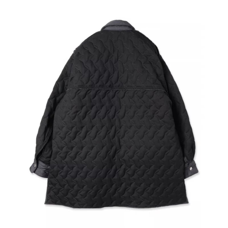 JieDa>QUILTING OVER SHIRT JACKET | kuonbyrinq'