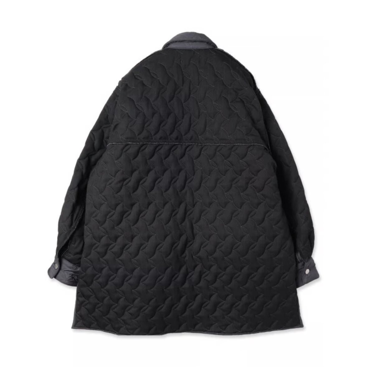 JieDa>QUILTING OVER SHIRT JACKET | kuonbyrinq'