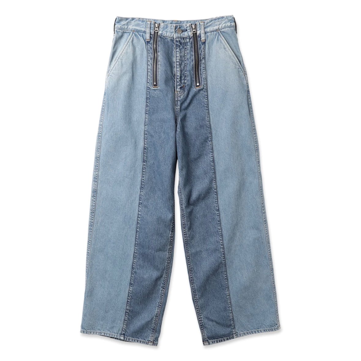 JieDa>SWITCHING ZIP DENIM PANTS | kuonbyrinq
