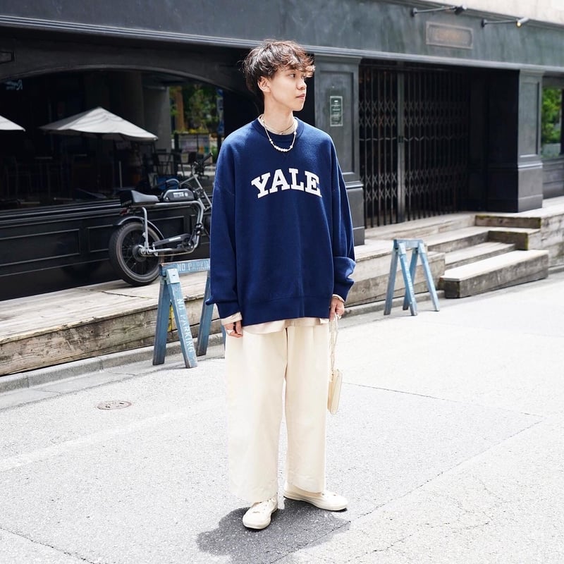 VINTAGE KNIT [YALE] | kuonbyrinq's STORE