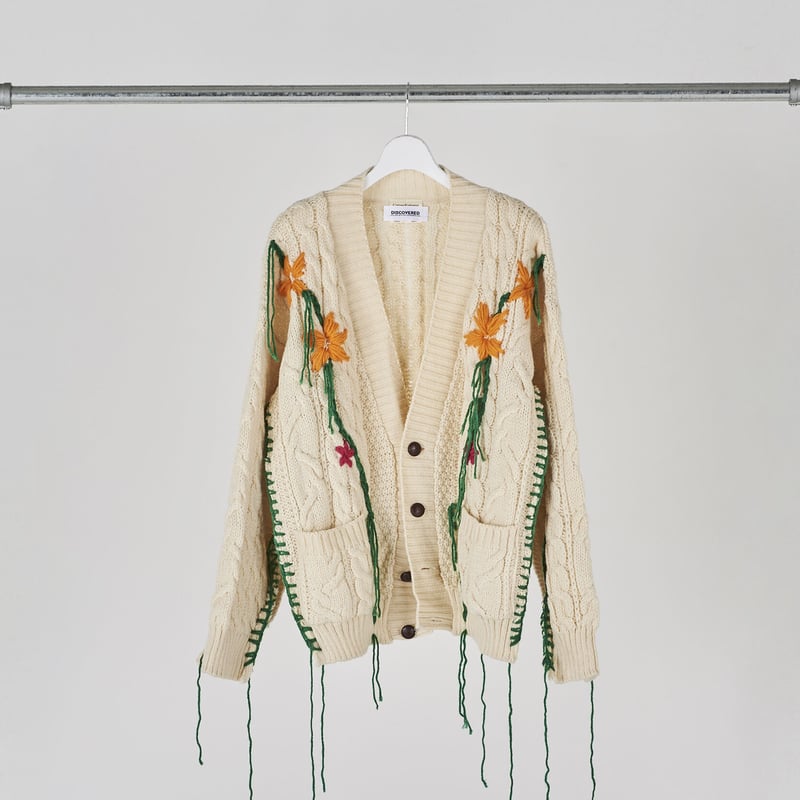 DISCOVERED > Hand Embroidery Fisherman Knit | DISCOVERED > Hand Embroidery Fisherman Knit |