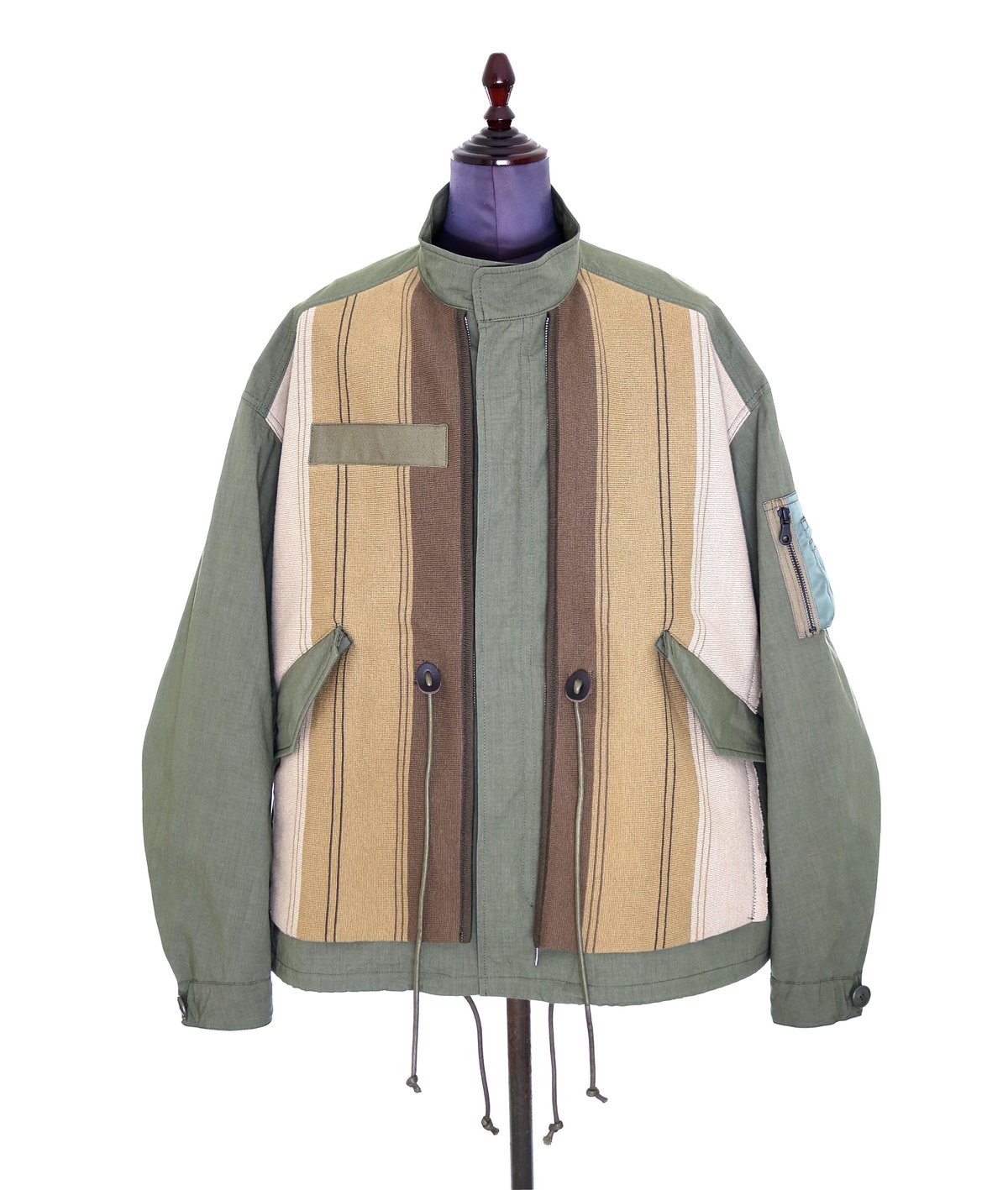 ジャケット・アウター elephant TRIBAL fabrics M65 Knit Blouson elephant TRIBAL fabrics > M65 Knit Blouson |