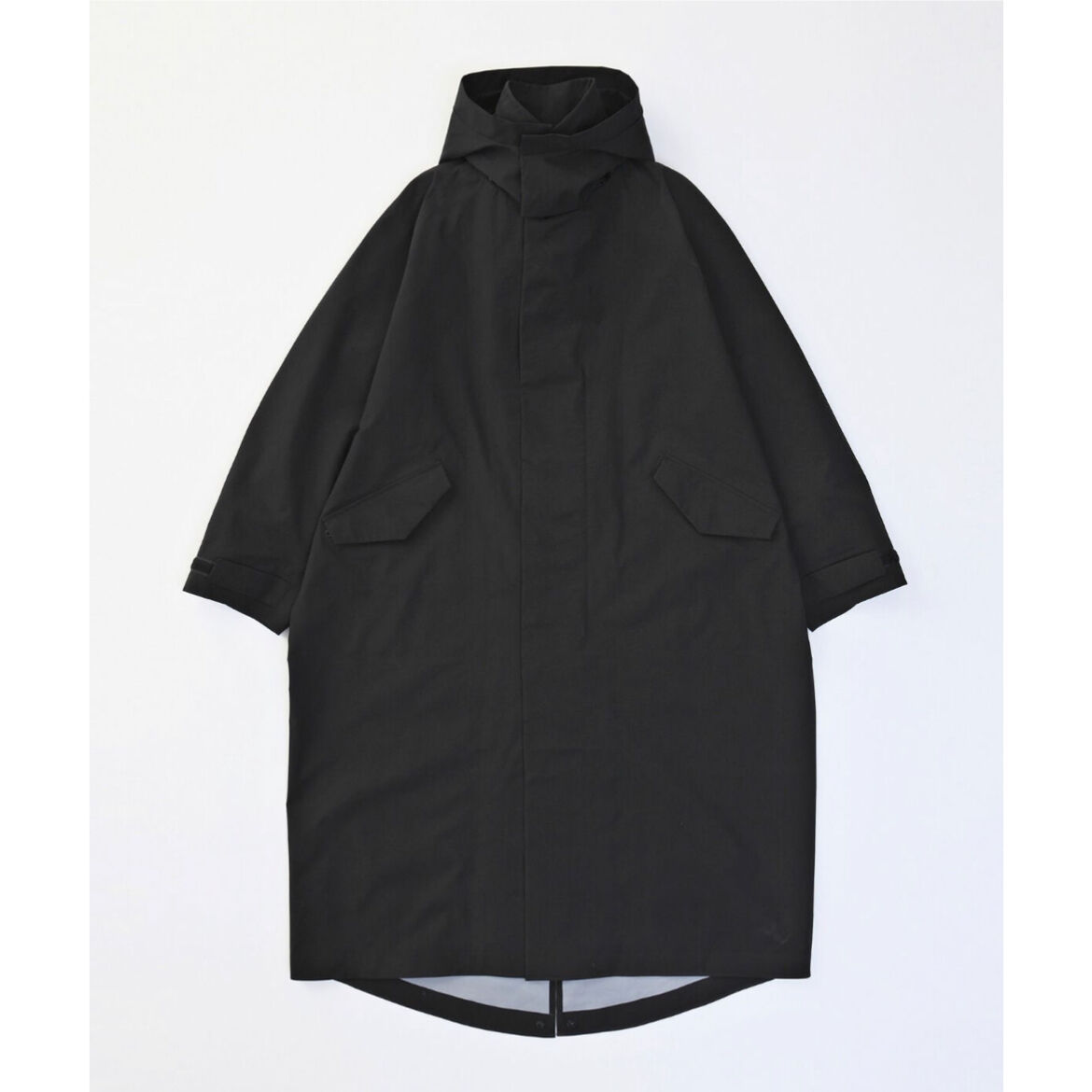 SEAMLESS BIG COAT （BLACK） | kuonbyrinq's STORE