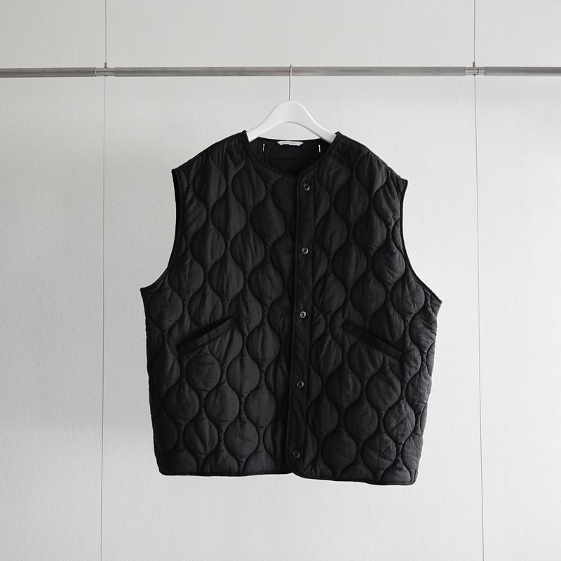 VICTIM> QUILTED BIG VEST | kuonbyrinq's STORE