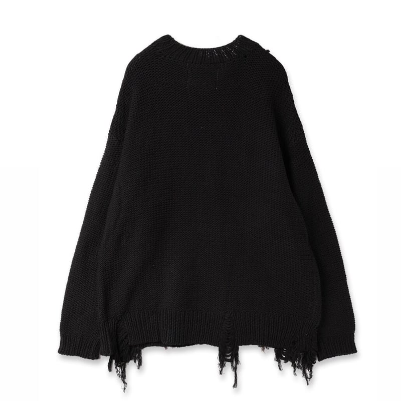 amok> GUERNIKA KNIT BLACK | kuonbyrinq