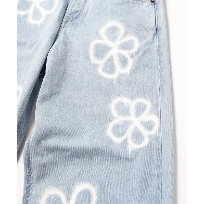 amok アモク パンツ PAINT SHRINK PRINT PANTS amok アモク パンツ PAINT SHRINK PRINT PANTS