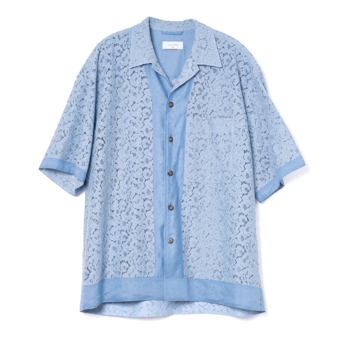 優里　Patterned Open Collar Shirt 特典付き！ FLOWER PRINTED OPEN COLLAR SHIRT(2 YELLOW): YOKE: MENS｜THE