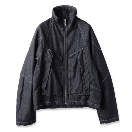 未使用新品【Jieda】DENIM DRAPING JACKET サイズ1 CATEGORY JieDa | kuonbyrinq's STORE