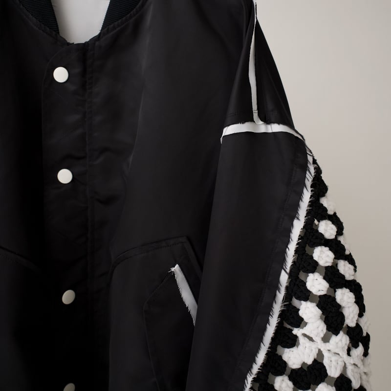 DISCOVERED > KNIT SLEEVE MA-1 / BLK | kuonbyr...