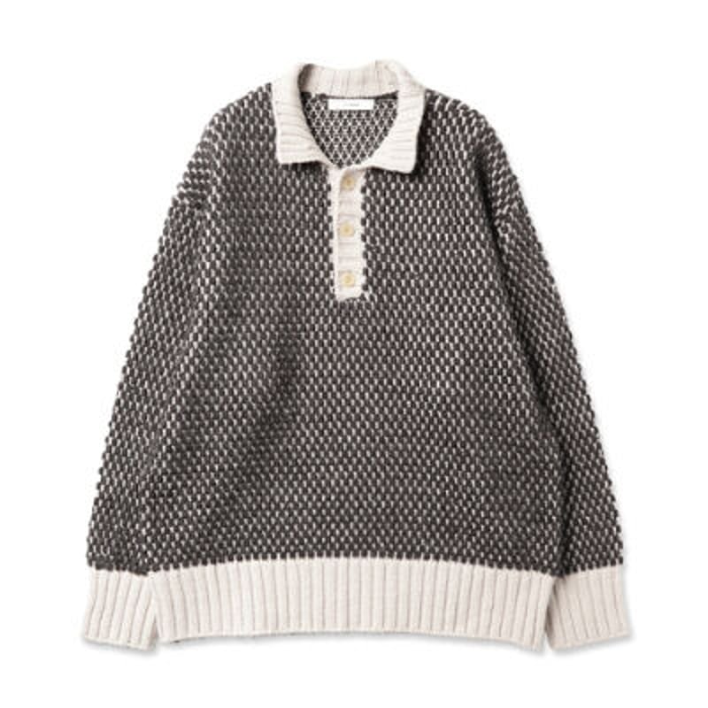 トップス Jieda popcorn skipper knit JieDa>POPCORN SKIPPER KNIT | kuonbyrinq's STORE