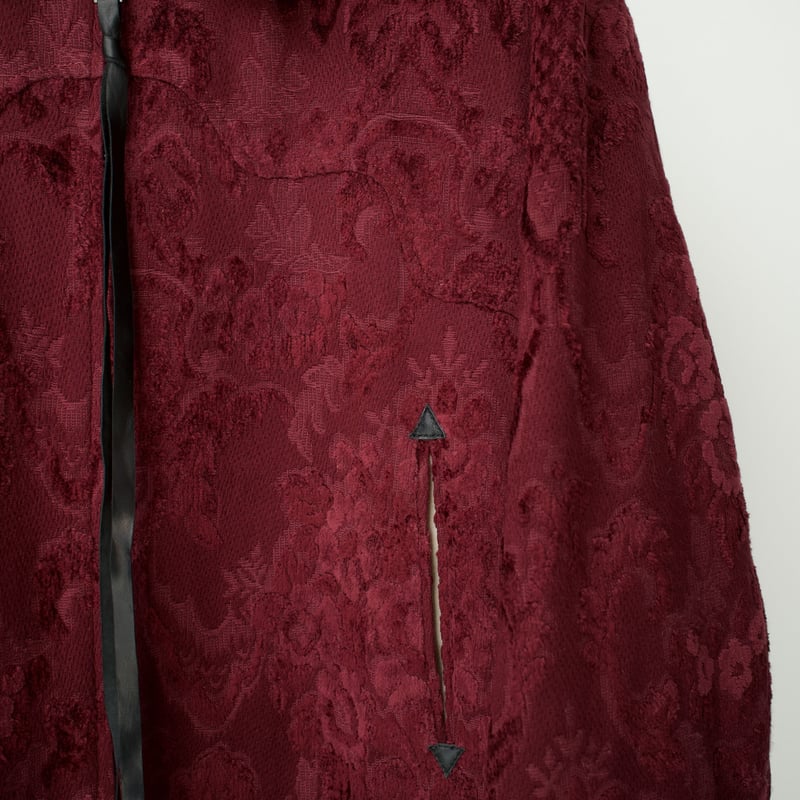 HEōS> Western Jacquard Blouson -RED- | kuonbyr