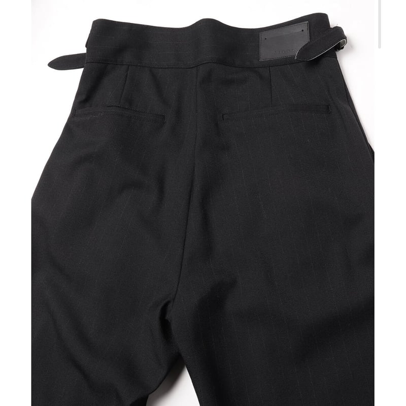 JieDa> GURKHA STRAIGHT WOOL PANTS | kuonbyrinq 