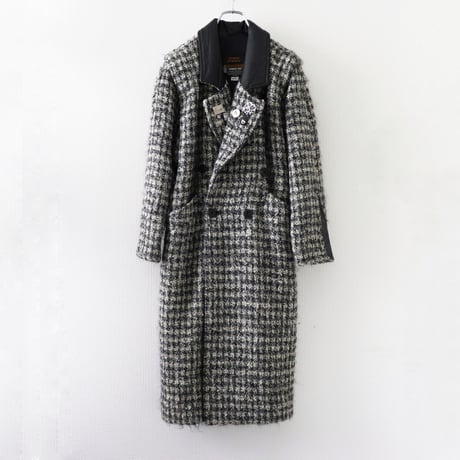 Double-breasted chester coat "Houndstooth" [@zastin_tcp]