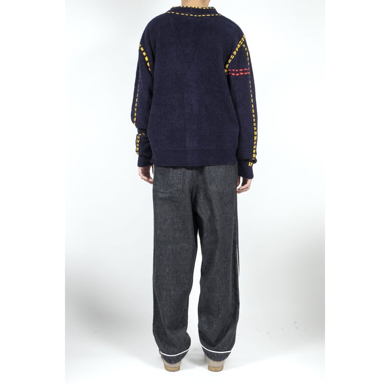 PHINGERIN〉PG1 CARDIGAN NAVY | kuonbyrinq's STORE