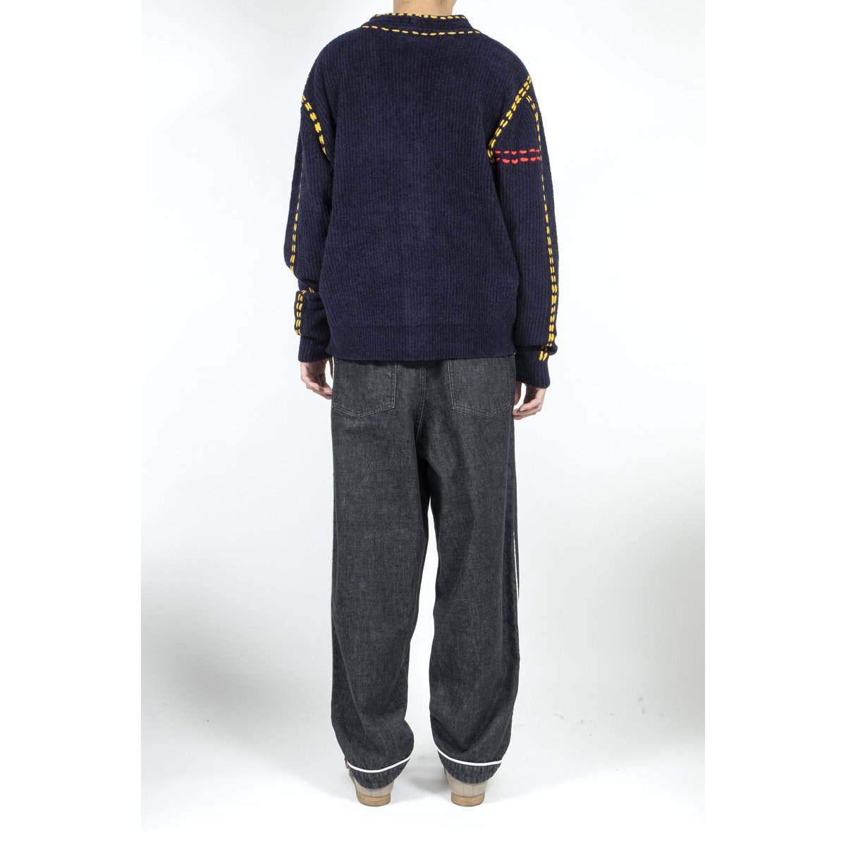 PHINGERIN〉PG1 CARDIGAN NAVY | kuonbyrinq's STORE