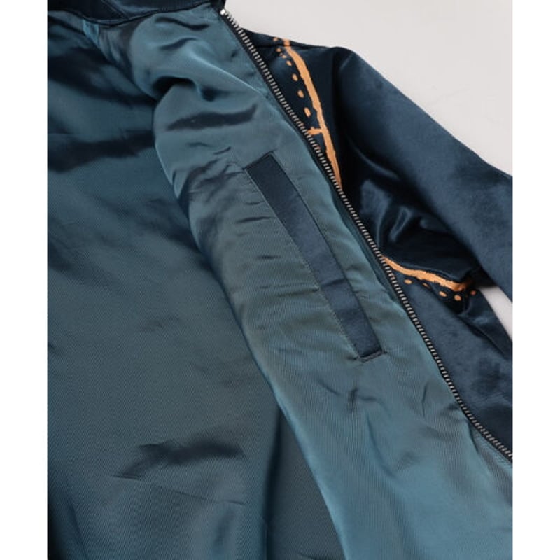 【別Ver】Amok london archive 新品　あおば着用 AMOK - Handpaint Denim Jacket | fakejam